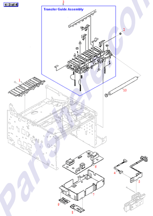 HP parts picture diagram for RG5-0515-000CN, RG5-0969-040CN, RG5-0979-000CN, RG5-0979-000CN-C, RF5-0349-000CN, RF5-0369-040CN, RG5-0468-000CN, RB1-2253-000CN-R, RF5-0349-000CN-R, RG5-0979-000CN-R, RB1-2226-000CN, RB1-2236-000CN, RB1-2253-000CN, RB1-2259-040CN, RF5-0349-000CN-C, RB1-2253-000CN-C